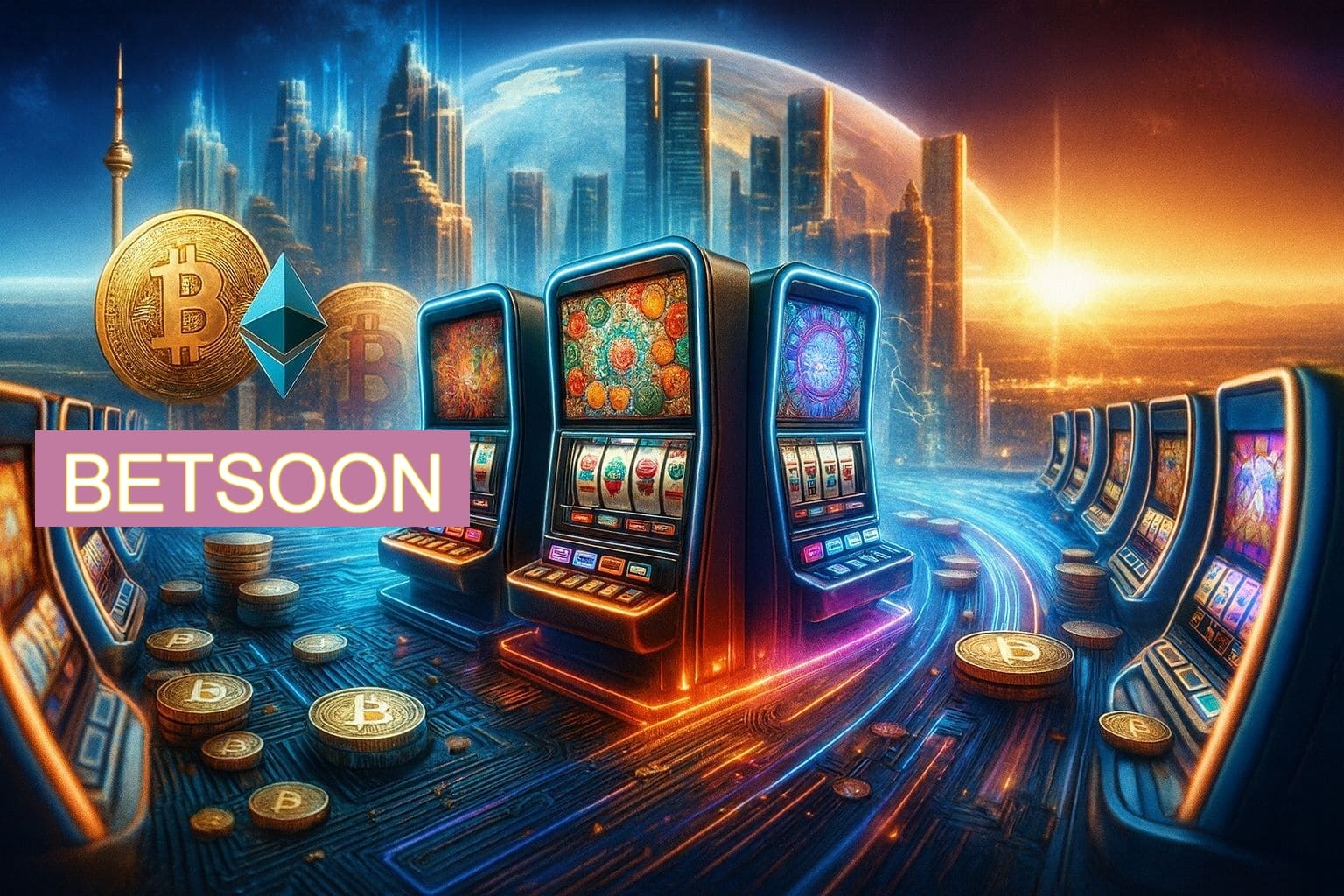 Diversos jogos de caça-níqueis